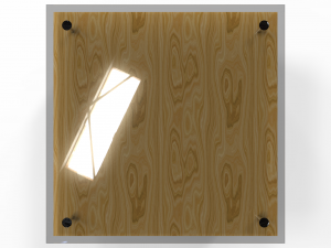 glass table service Model 3D
