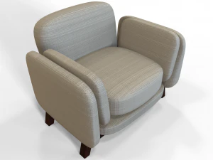 व्यक्तिगत आधुनिक कुर्सी 3D मॉडल