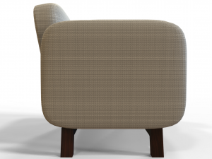 individual modern armchair 3D Model