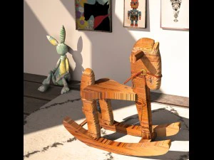 rocking horse 3D Model