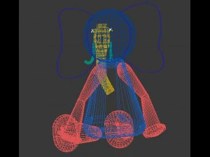 elephant doll 3D Model