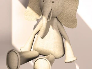 elephant doll 3D Model