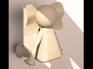 elephant doll 3Dモデル