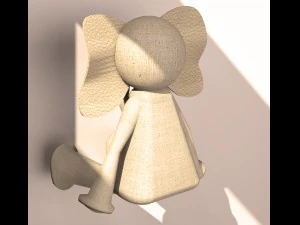 elephant doll 3D Model