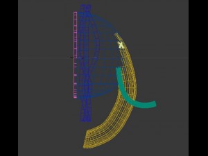 elephant 3d wall doll element Modèle 3D