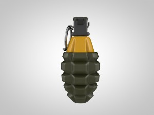 hand grenade 3D 模型