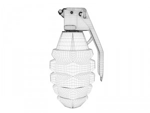 hand grenade 3D 模型