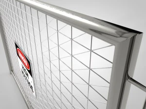 steel fence 3D Model