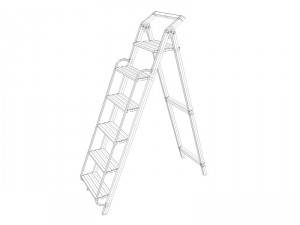 ladder 3D Model