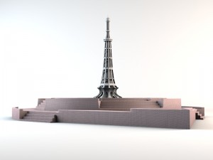 minar-e-pakistan lahore Modelo 3D