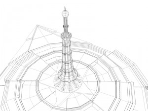 minar-e-pakistan lahore Modelo 3D