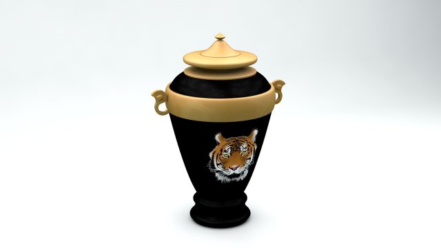 greek vase 3D मॉडल .c4d .max .obj .3ds .fbx .stl .blend 