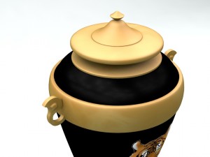 greek vase 3D मॉडल