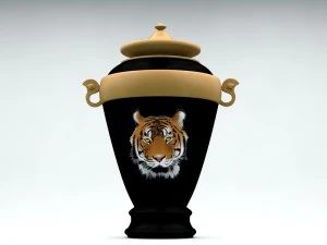 greek vase 3D Model
