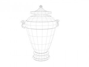 greek vase 3D मॉडल