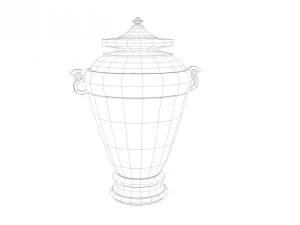greek vase 3D Model