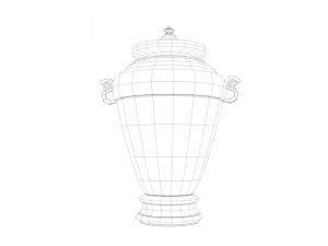 greek vase 3D मॉडल