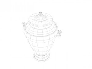 greek vase 3D मॉडल