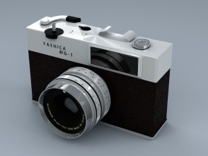 digital camera 3D Model