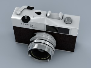 digital camera 3D Model