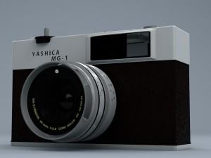digital camera 3D Model