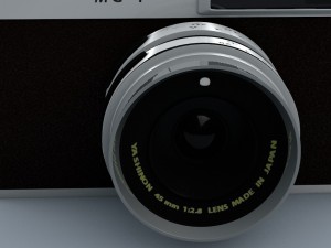 digital camera 3D Model
