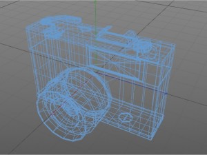 digital camera 3D Model