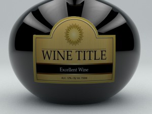 dutch onion bottle 3D Модель
