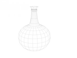 dutch onion bottle 3D Модель