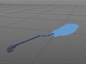 flying broom stick nimbus 2000 3D Model