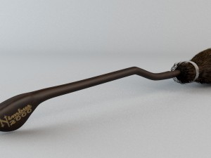 flying broom stick nimbus 2000 3D Model