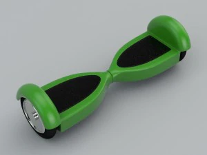 girl hoverboard rider 3D Model