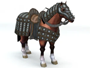 animated horse 3D Model