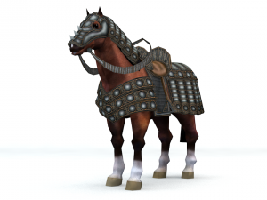 animated horse 3D Model
