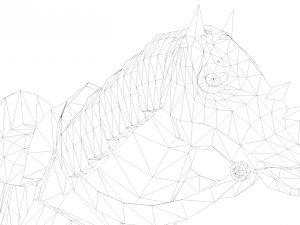 animated horse 3D Model