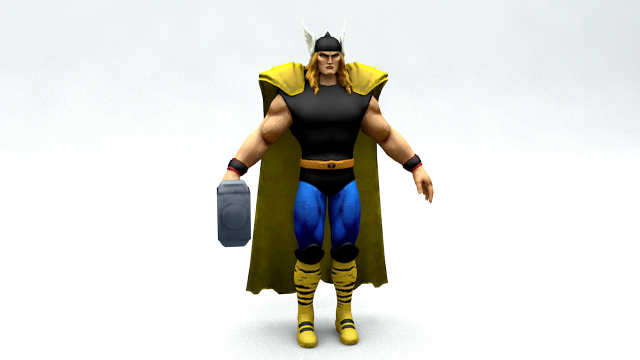 thor ultra 3D 모델 .c4d .max .obj .3ds .fbx .stl .blend 