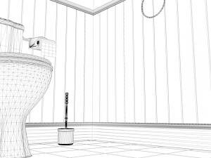 bathroom 3d 3D मॉडल