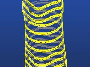 500ml water bottle Model 3D