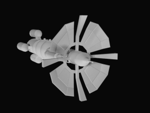 spaceship 3D Model