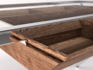 porada style desk 3D मॉडल