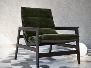 poliform ipanema armchair 3D 模型