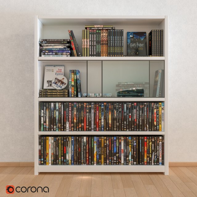 dvd collection Modello 3D .c4d .max .obj .3ds .fbx .stl .blend 