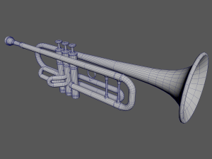 trumpet 3D Model