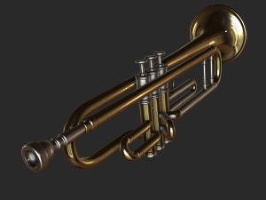 trumpet 3D Model