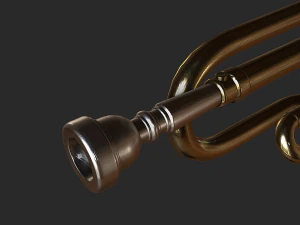 trumpet 3D Model