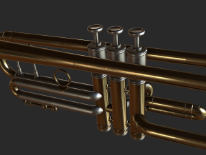 trumpet 3D Model