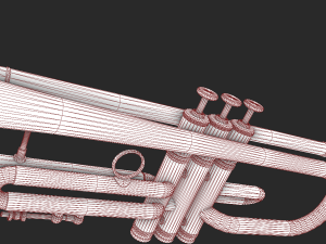 trumpet 3D Model
