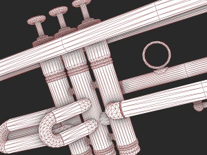 trumpet 3D Model