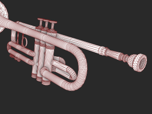 trumpet 3D Model