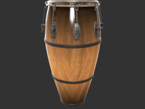 conga drum Model 3D